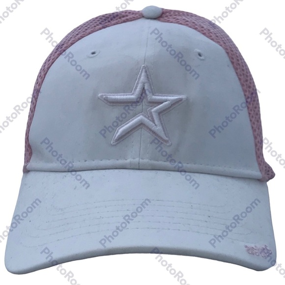 New Era for MLB Houston Astros Woman's Stretch Fit Baseball Cap - Picture 1 of 16
